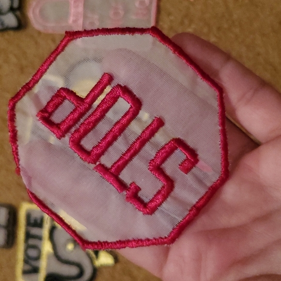 Vintage sheer patch lot - 9 pieces - Picture 12 of 12